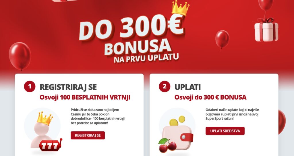 super sport bonus dobrodošlice