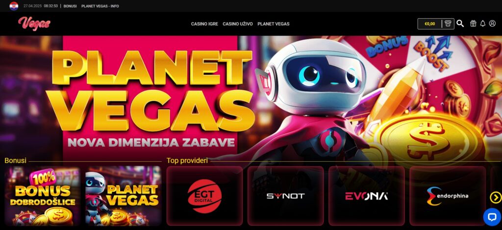 Vegas casino naslovnica